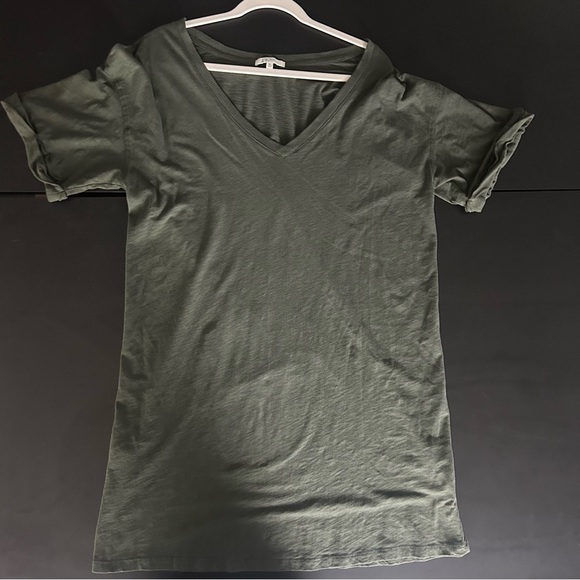 Z Supply Vneck T-shirt Dress - Picture 4 of 9